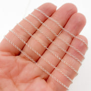 Silver Rolo Link Chain
